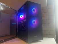 Komputer Gamingowy Intel i5 RX 570 16GB RAM SSD+HDD RGB Wydajny 500GB