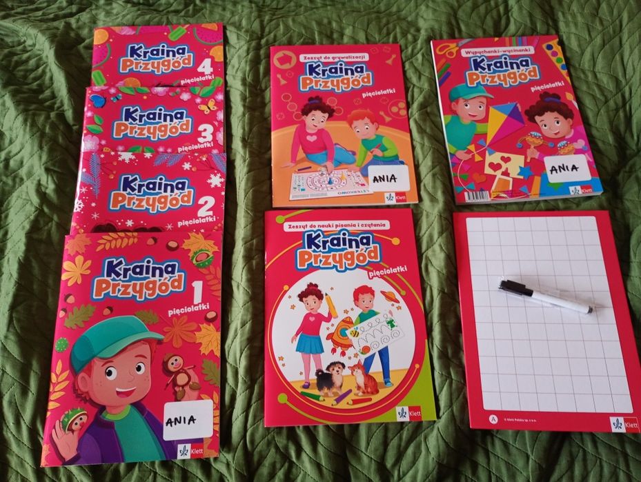 Kraina Przygód pięciolatki Klett, książki dla pięciolatka