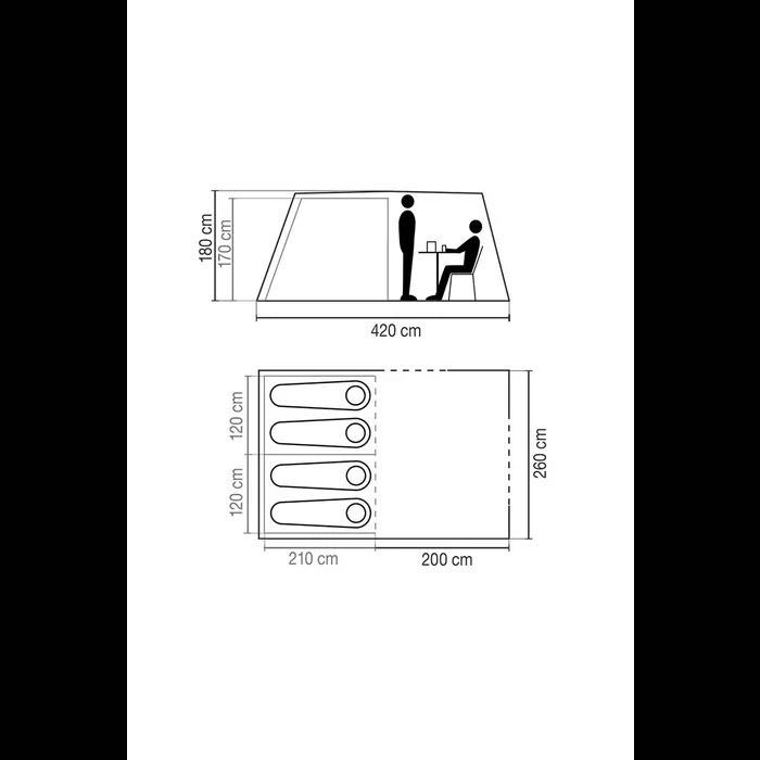 Namiot rodzinny Coleman Galileo 4