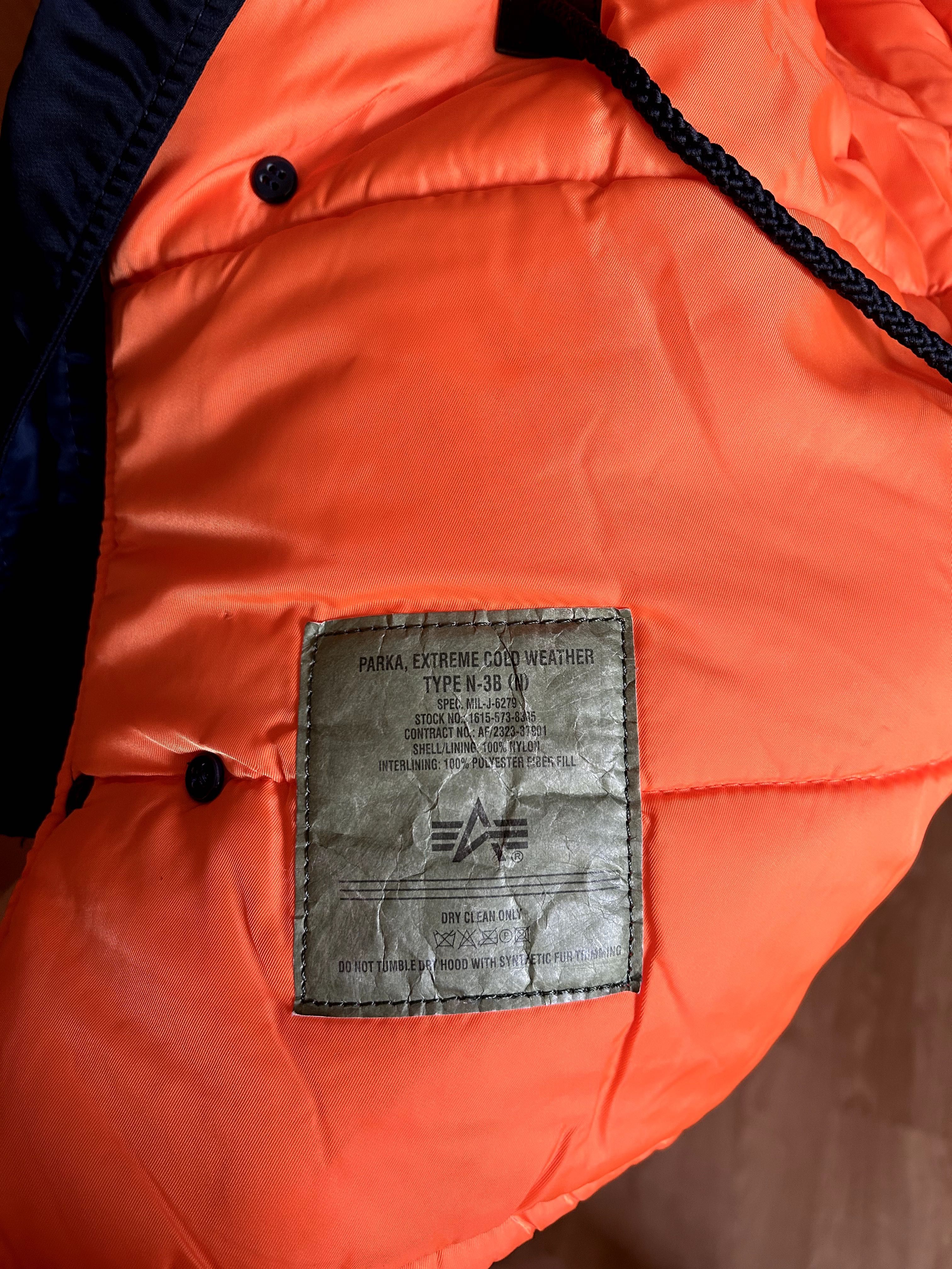 Парка куртка Alpha Industries N-3B