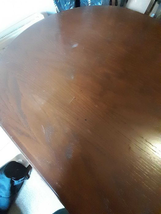 Ciężki solidny Stół dębowy