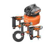 Zestaw NOWY Ridgid Kompresor + 3 gwozdziarki z USA