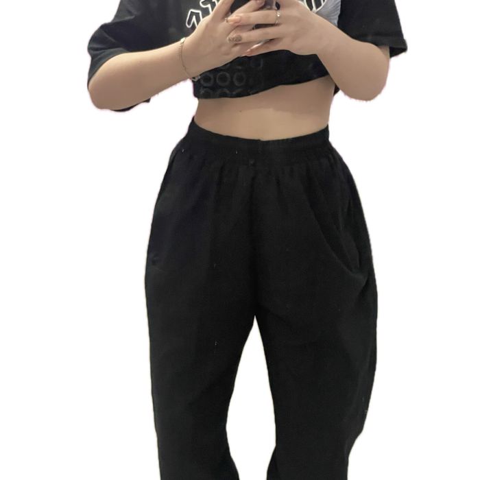 теплі оверсайз штани