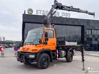 Unimog UNIMOG U300 4x4 HIAB 122 D -3 HDS Żuraw  Mercedes-Benz UNIMOG U300 4x4 HIAB 122 D -3 HDS Żuraw