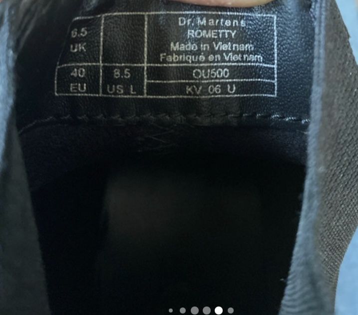 Sztyblety workery Dr Martens Rometty  wiosenne 40 świetny stan