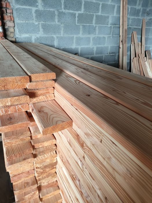 Терасна дошка модрина, термодошка, термодерево, липа, вільха, смерека