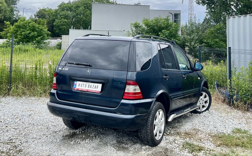 Mercedes-Benz ML430 * Automat * Klima * Hak * 4x4 * Alu * Zadbany