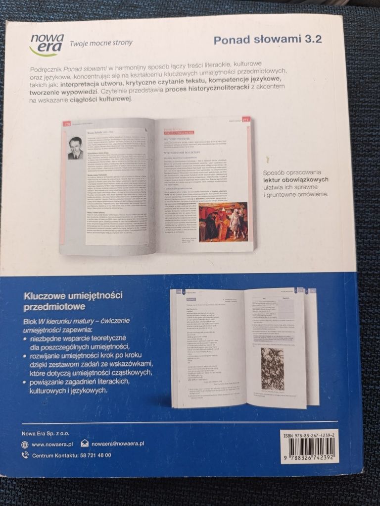 Podręcznik do języka polskiego dla liceum i technikum
