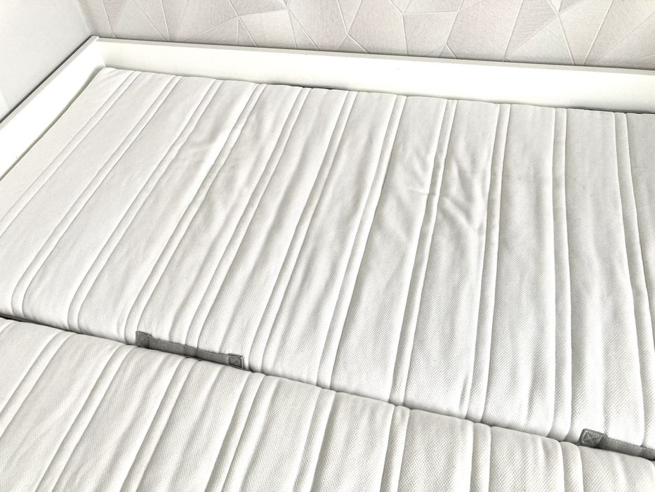 Dwa materace IKEA Malvik 80x200 do łóżka ikea Brimnes Materac
