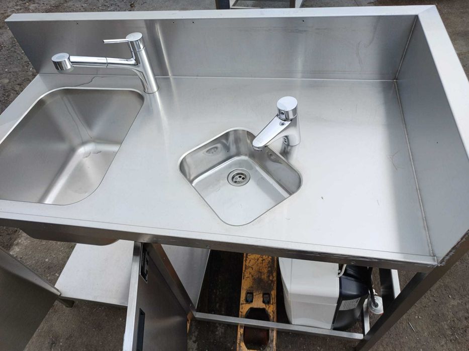 Zlew nierdzewny gastronomiczny Zlewozmywak inox