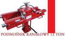 PODNOŚNIK KANAŁOWY 12 t hydrauliczno pneumatyczny tir