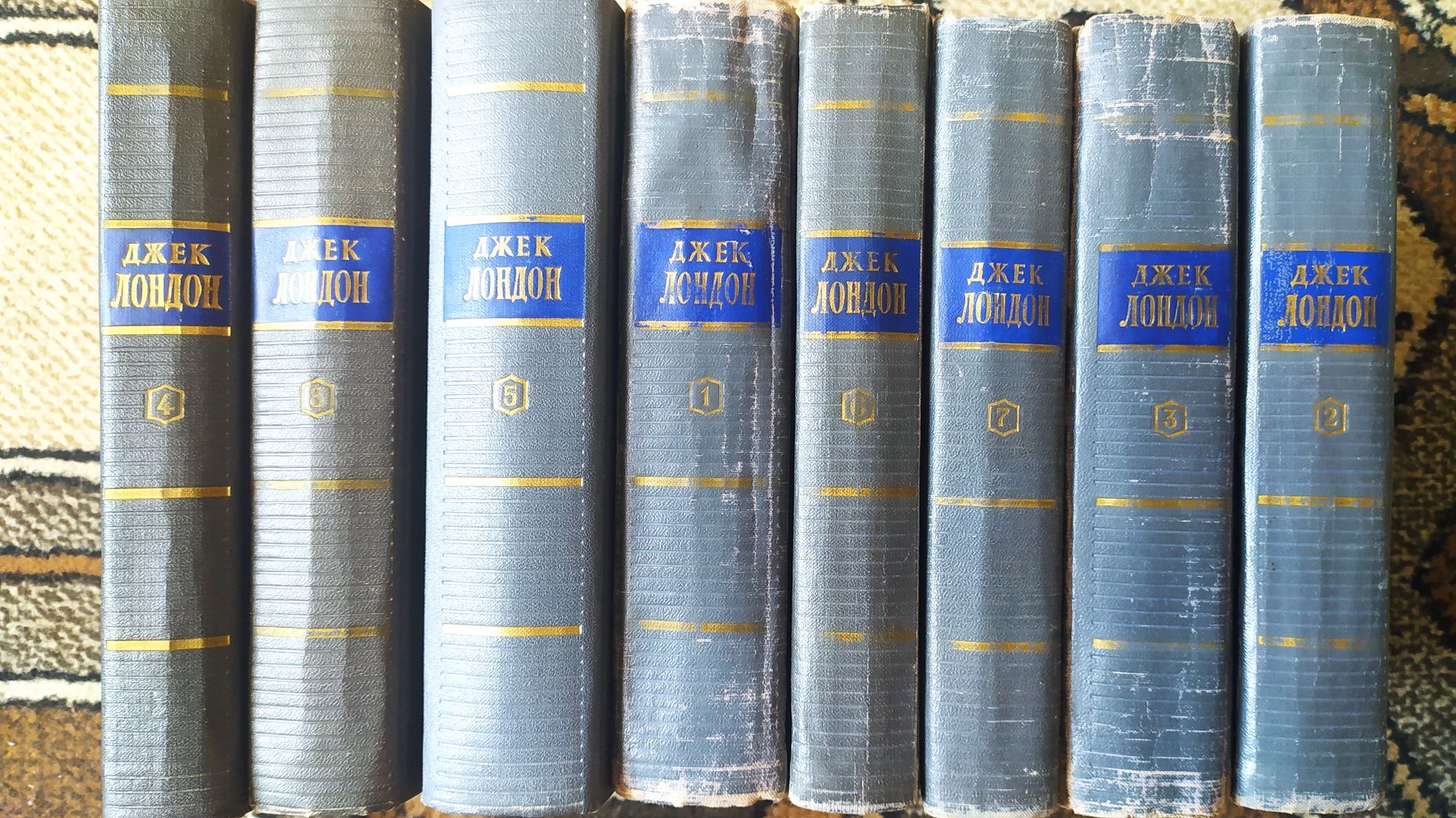 Джек Лондон.Собрание сочинений в 7-и томах + дополнительно 8-ой.