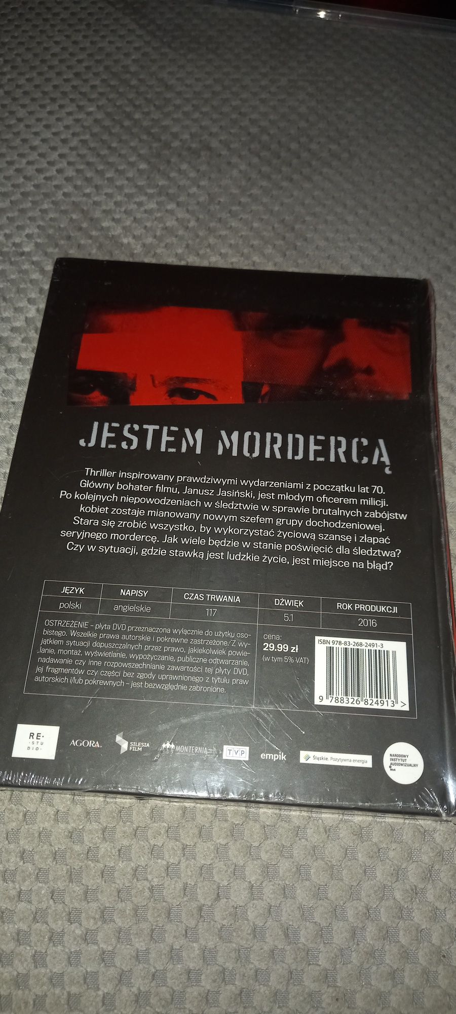 Jestem mordercą dvd