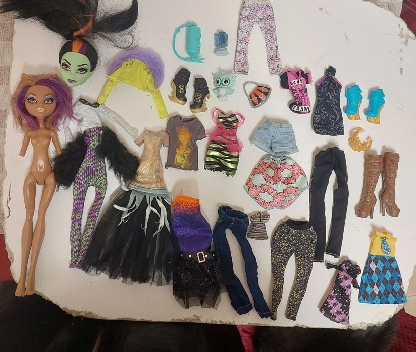 Монстер Хай одежда обувь кукла платье штаны Клодин лялька monster high
