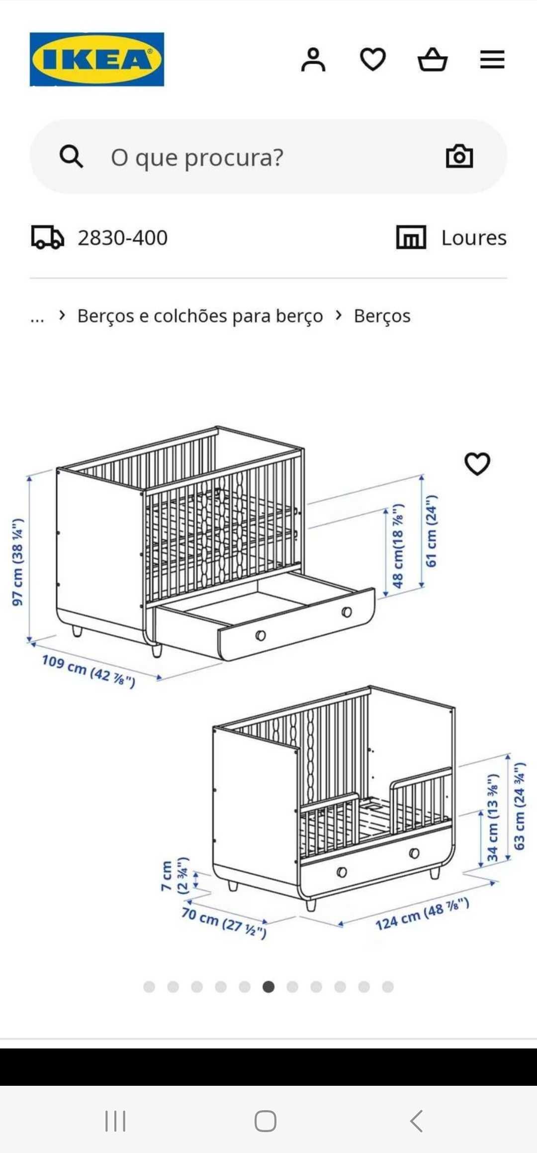 Berço evolutivo + trocador evolutivo + colchão + almofada como novo