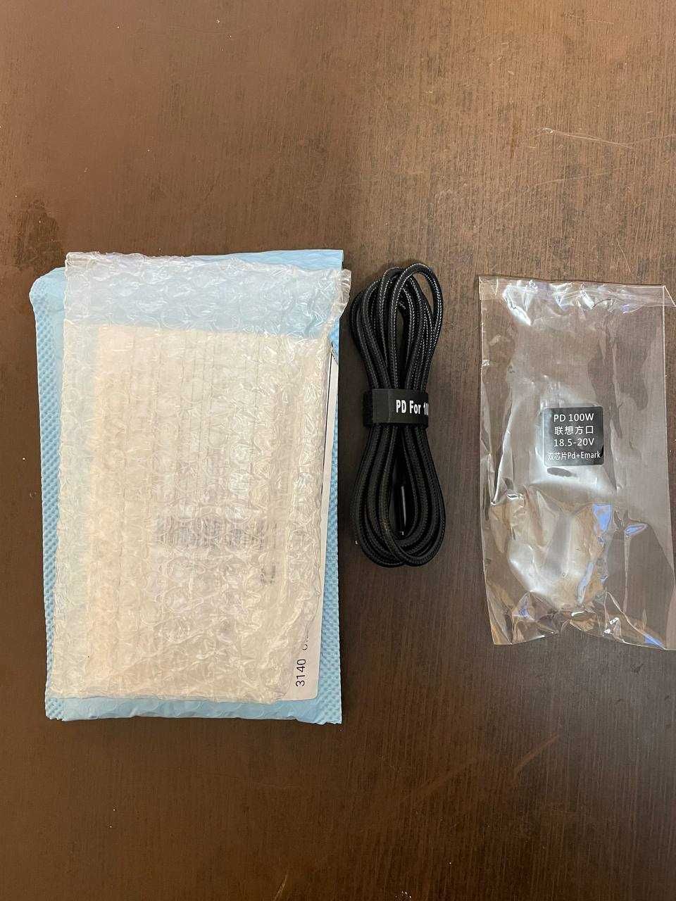 Зарядний кабель живлення 100W Lenovo Slim Square DP для Lenovo