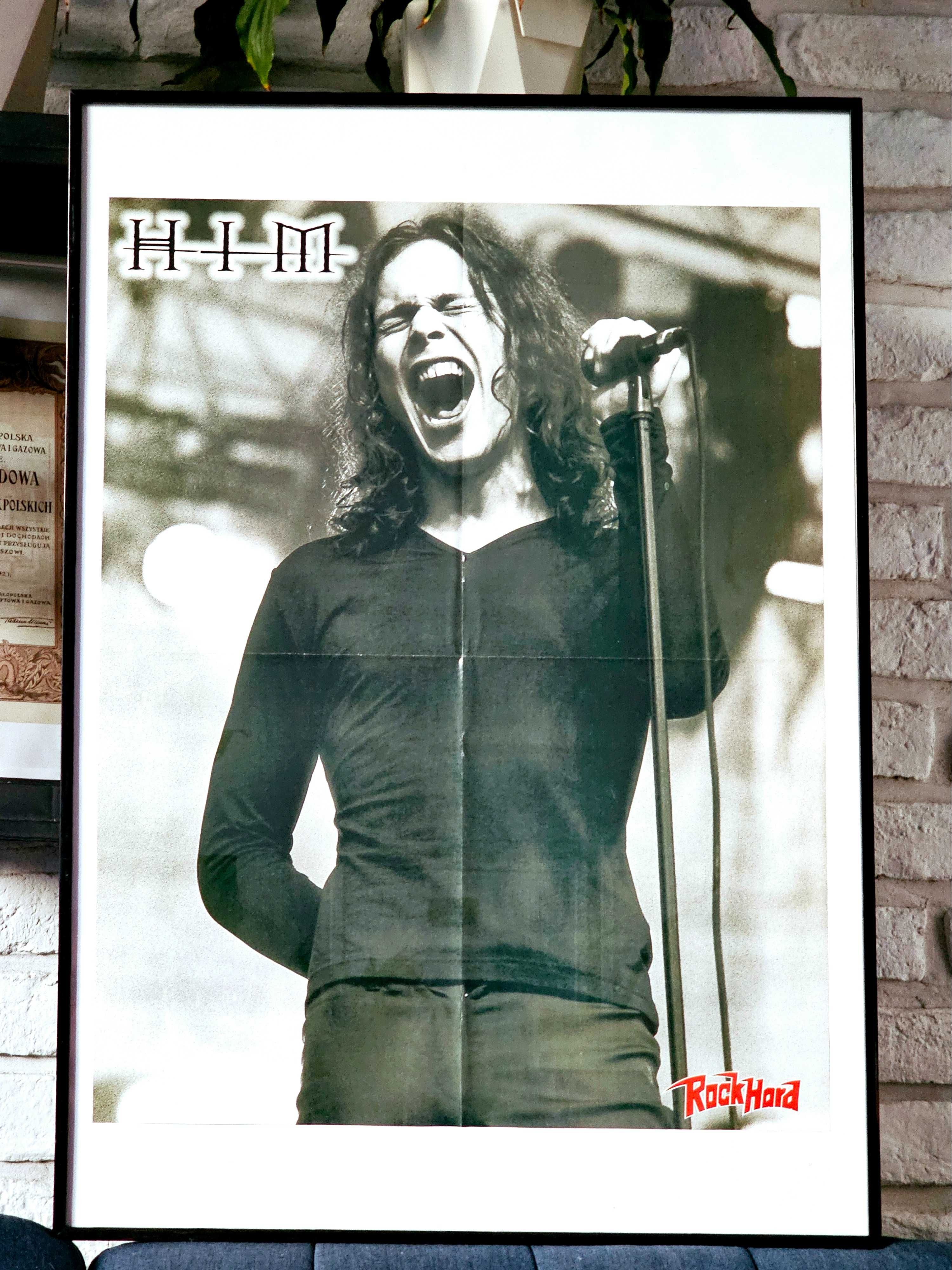 UNIKAT! Plakat/poster - HIM (Ville Valo) - 45 x 58 cm - NOWY!