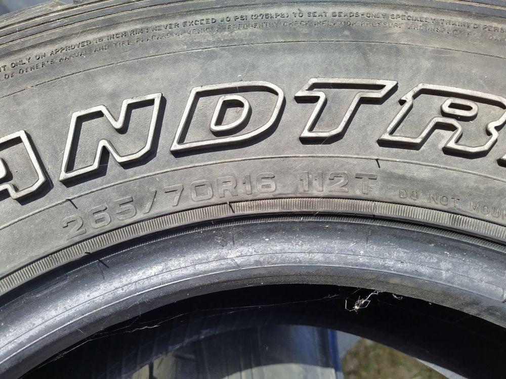 Opony letnie DUNLOP GRANDTREK AT3 265/70 R 16