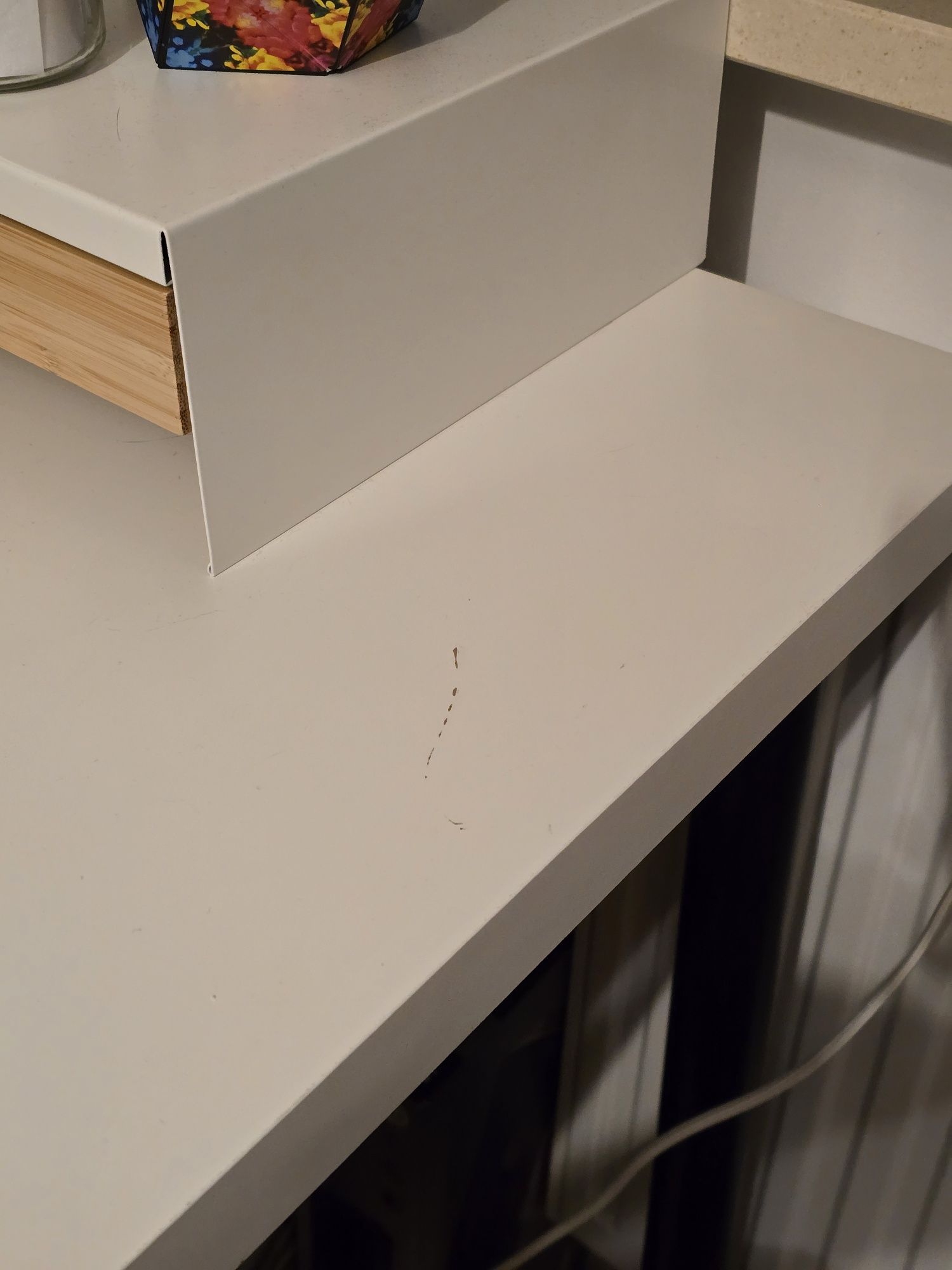Biurko / Blat IKEA Linnmon 150x75 biały plus nogi Olov
