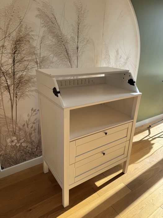 IKEA SUNDVIK Komoda z przewijakiem, biały