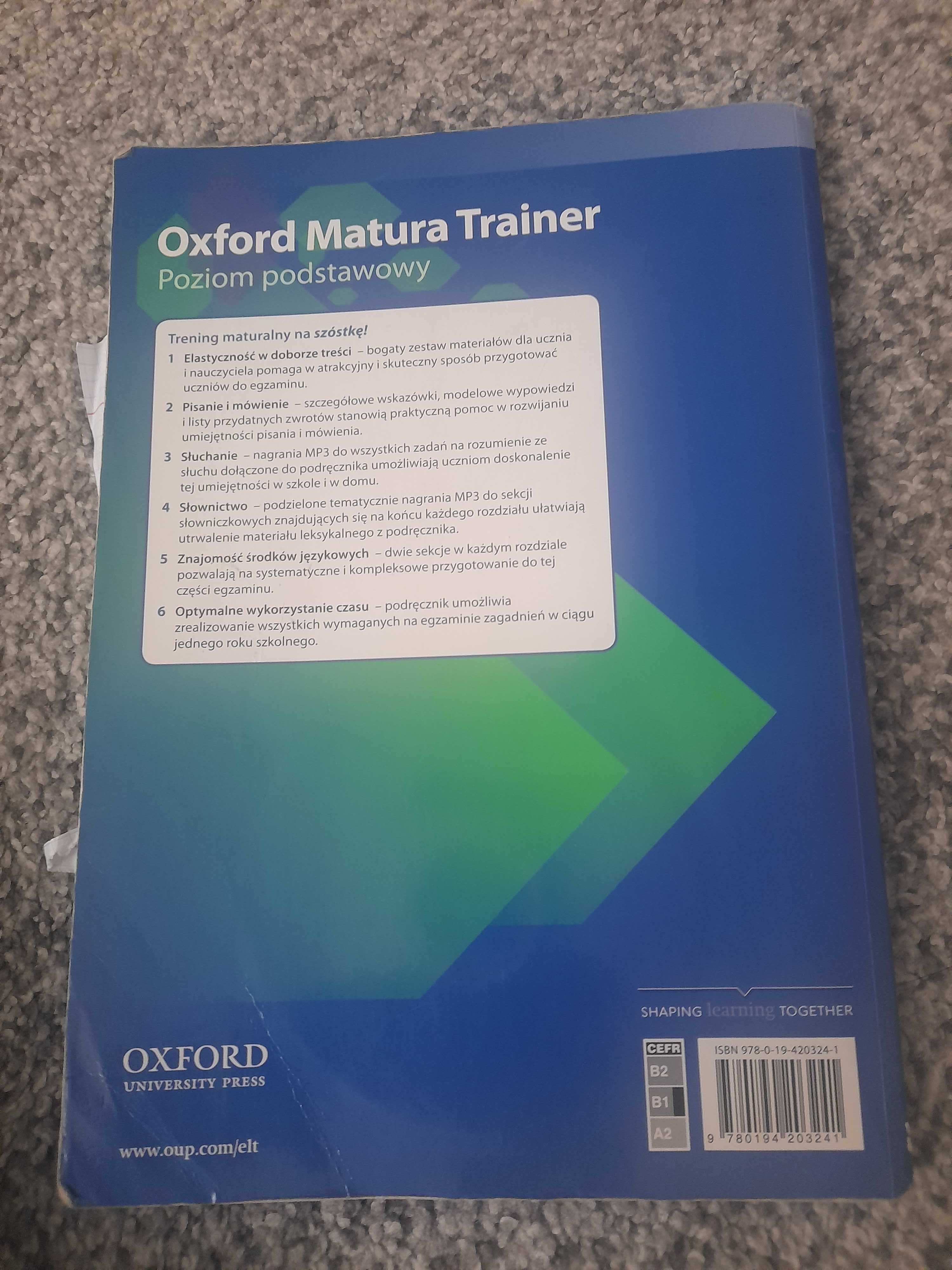 Oxford matura trainer poziom podstawowy