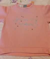 Sweat menina cor de rosa