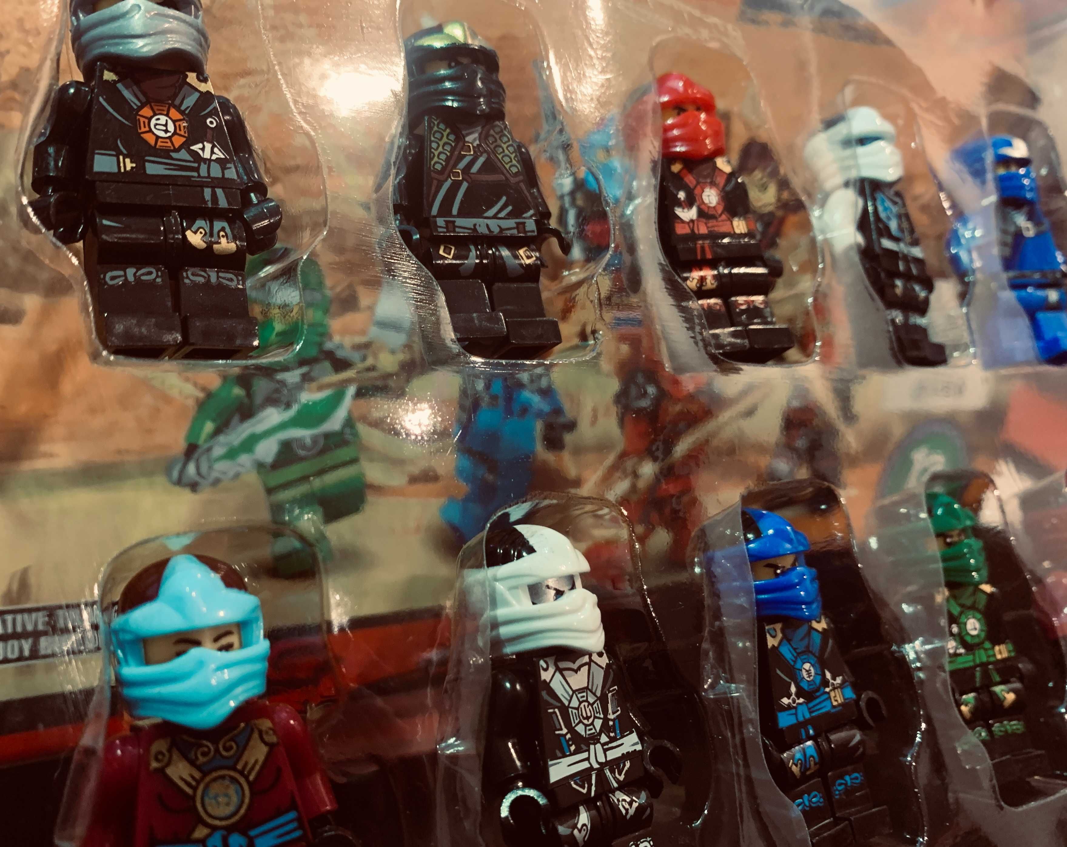 ' Figurki Ludzik NinjaGo Zestaw 12 szt Figurek Klocki