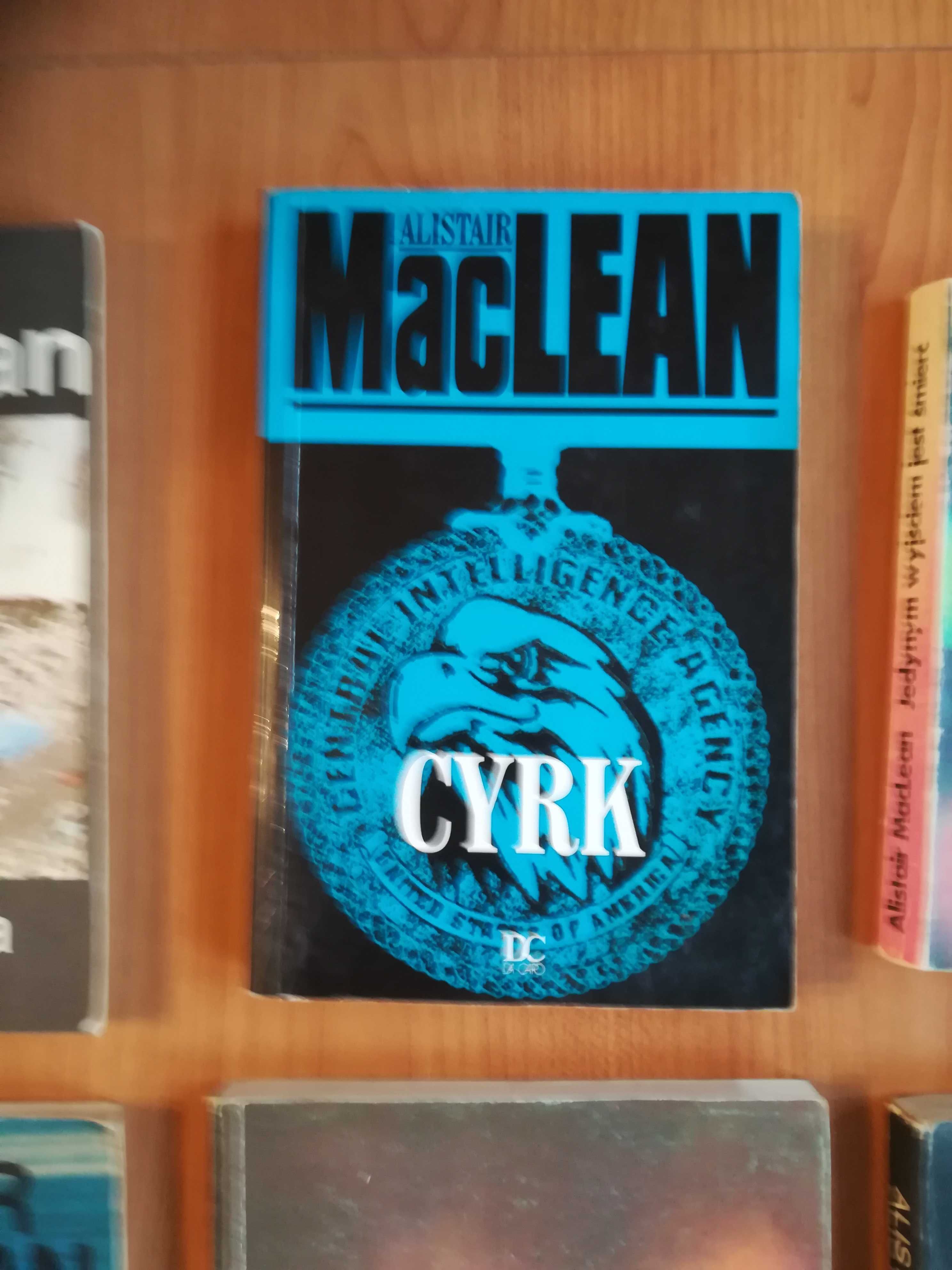 Alister MacLean książki sensacyjne zestaw 13 sztuk