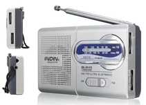 Mini wieża radio FM AM na paluszki bardzo czułe. Indin bc-r119