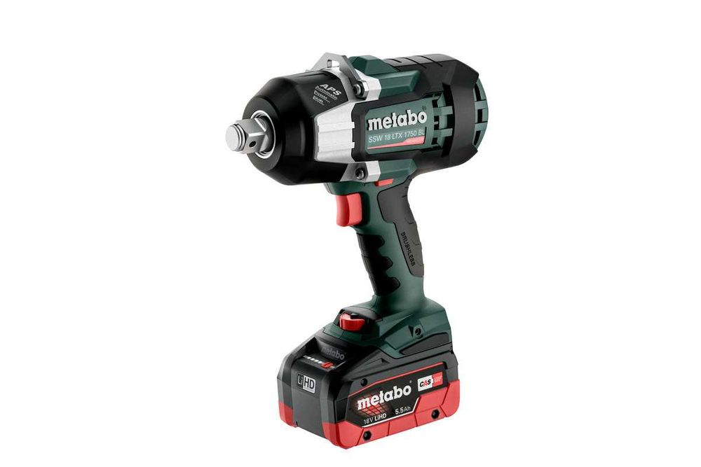 Klucz udarowy 3/4 cala METABO SSW 18 LTX 1750 BL 2100/1750Nm + aku