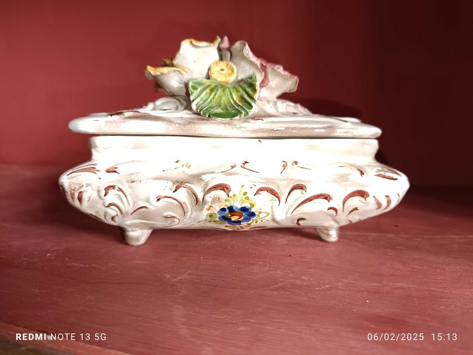 Caixas joias cerâmica