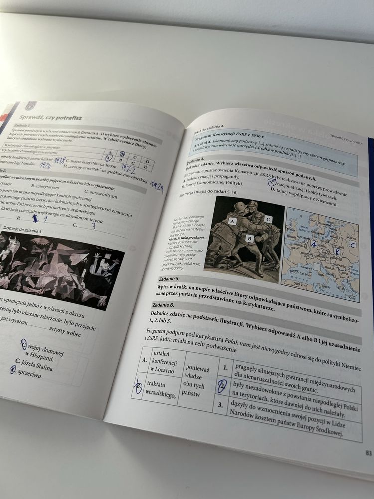 Zeszyt ćwiczeń z historii klasa 7 Wczoraj i dziś