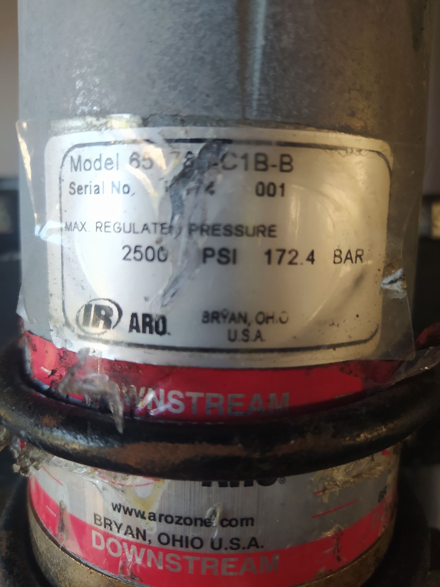 Pompa tłokowa ARO beczkowa air pump agregat ciśnieniowy beczka