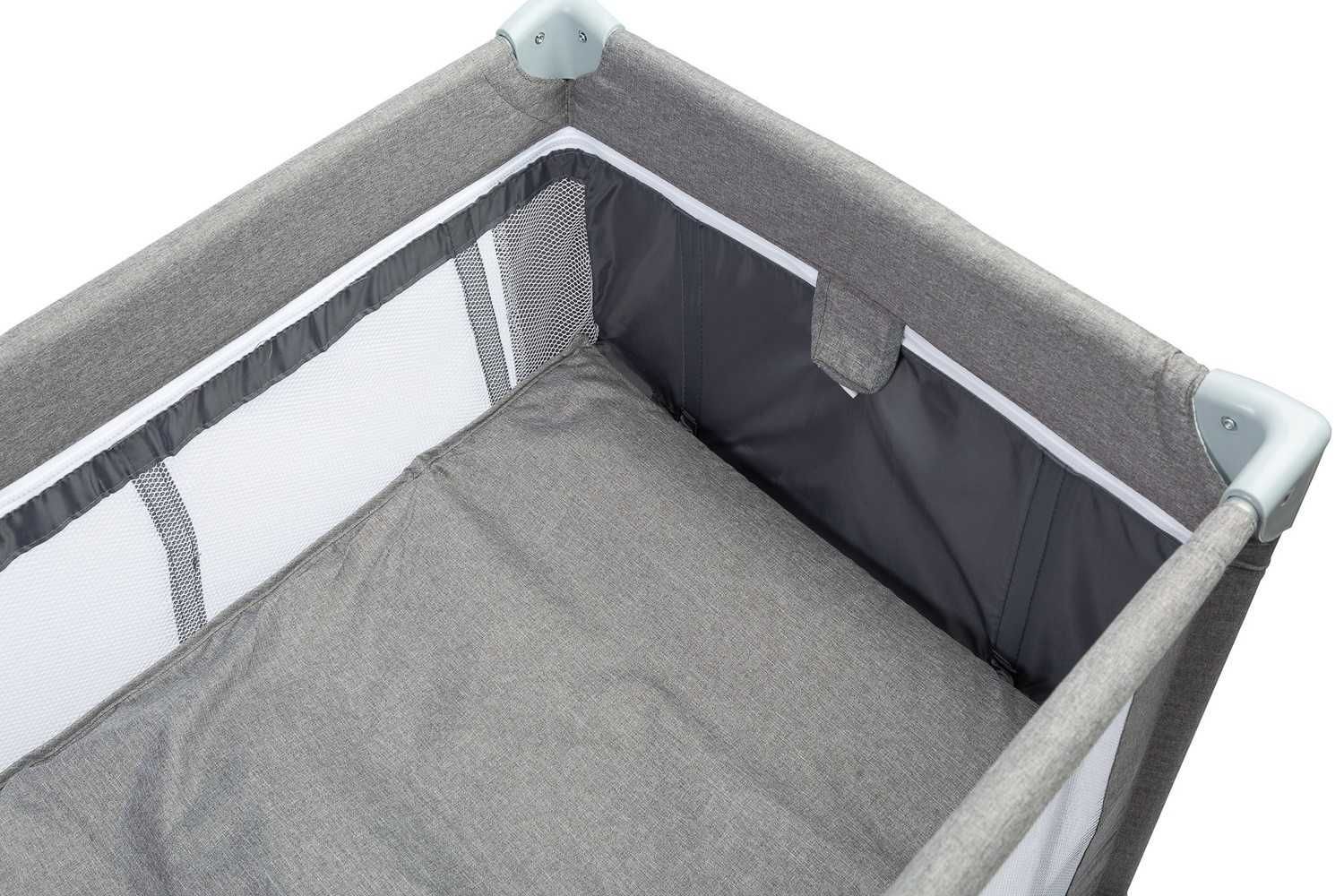 Łóżeczko Turystyczne dwu poziomowe Basic Plus Caretero. NOWE!