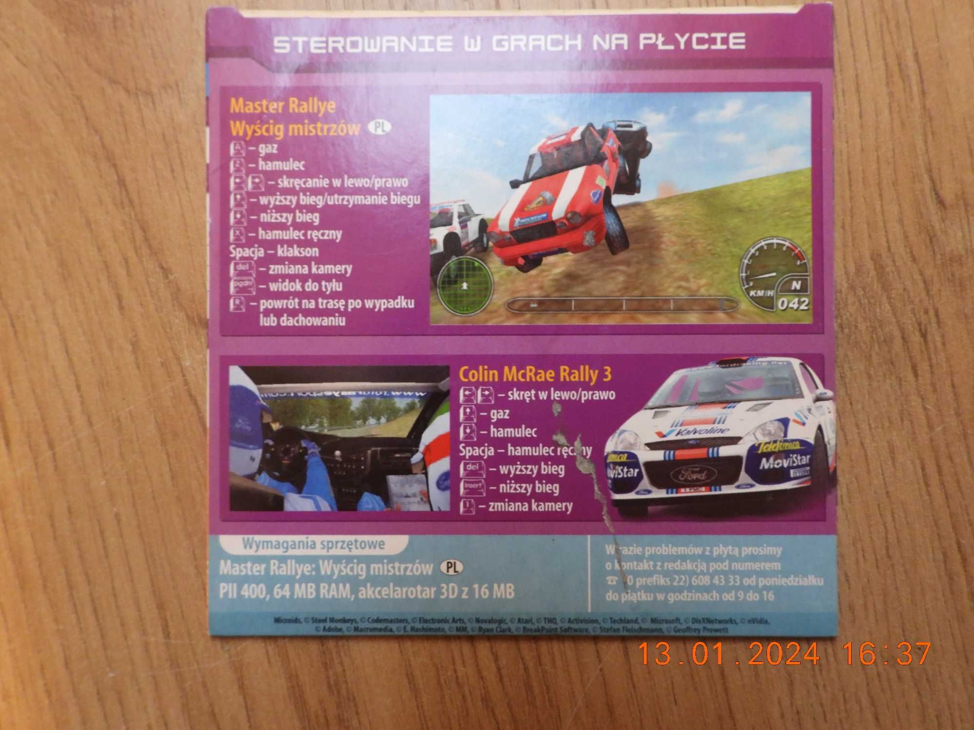 Master Rallye - Wyścig Mistrzów  - PC