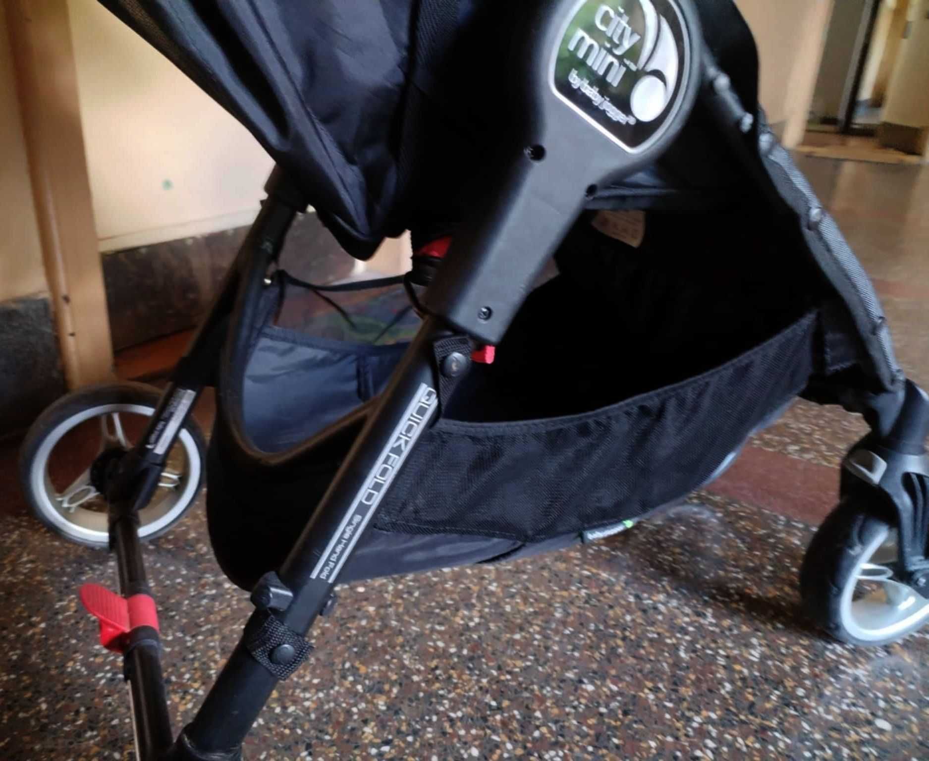 Wózek spacerowy Baby Jogger City Mini 4W + 4 akcesoria