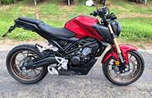 Honda CBR Honda CB125R model 2024 Red Transport