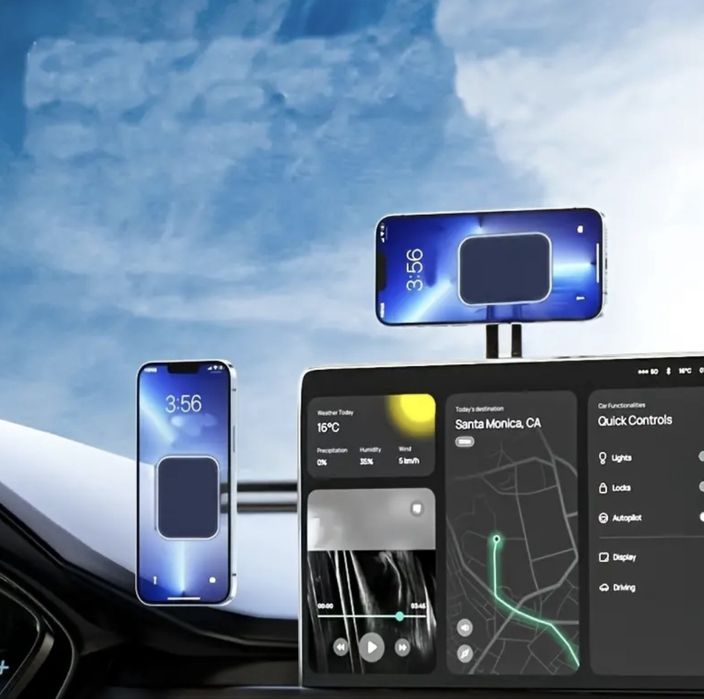 Тримач для телефону / держатель для телефона / тесла / tesla