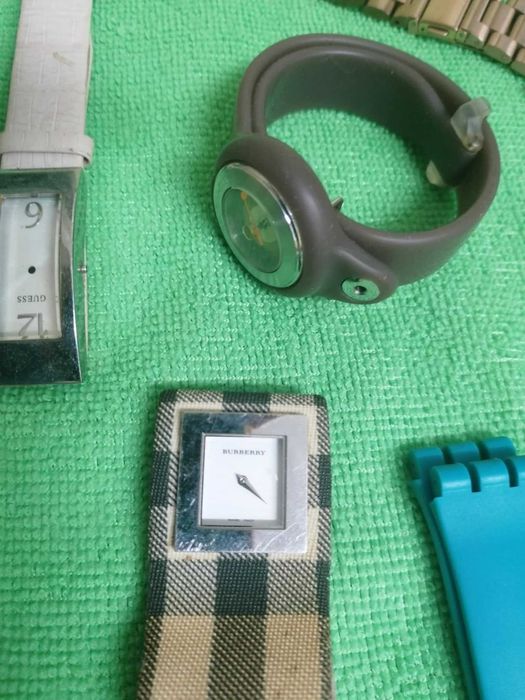 Pulseiras da Swatch e outras marcas