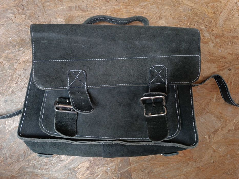 Torba, tornister skórzany