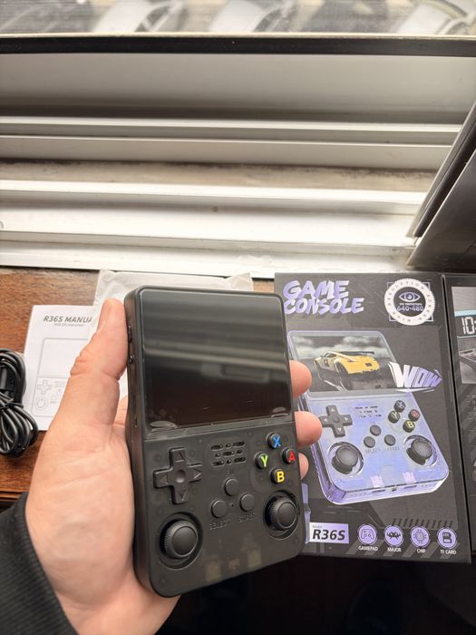 Consola R36S retro NOVA 128GB original + acessórios