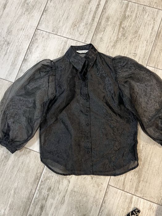 Stradivarius блузка шифон , кофта М