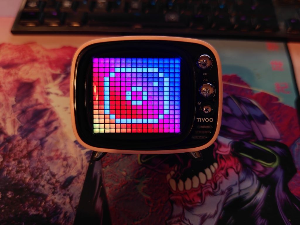 Divoom Tivoo - jak nowe, głośnik bluetooth Smart, Pixel art ekran LED