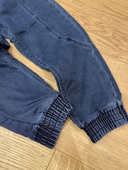 Spodnie chlopiece jeansy joggery r.140 reserved nowe!!