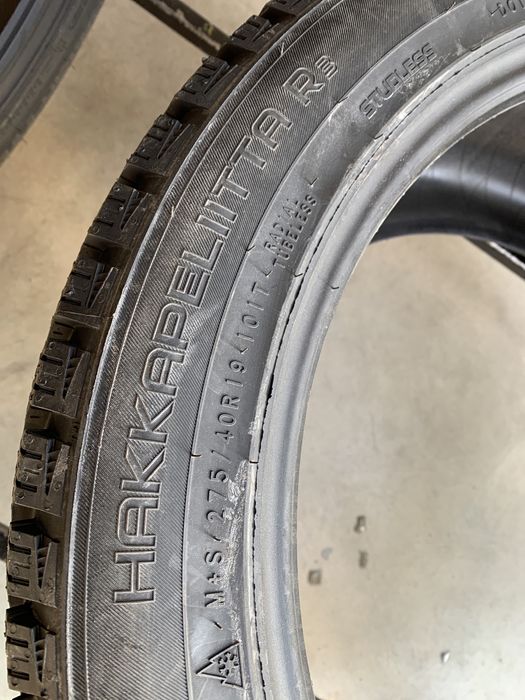 (2шт) нові 275/40R19 Nokian Hakkapeliitta R3 (101T) зимові шини