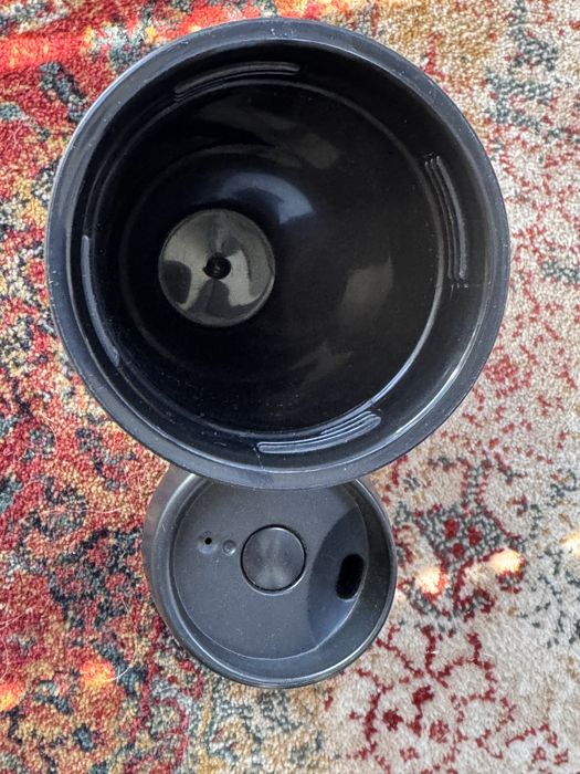 Kubek termiczny srebrny