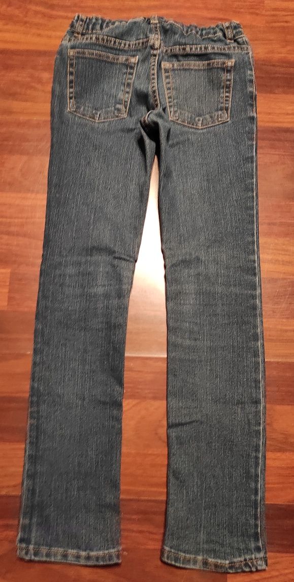 Spodnie jeans i dresowe roz. 134 cm