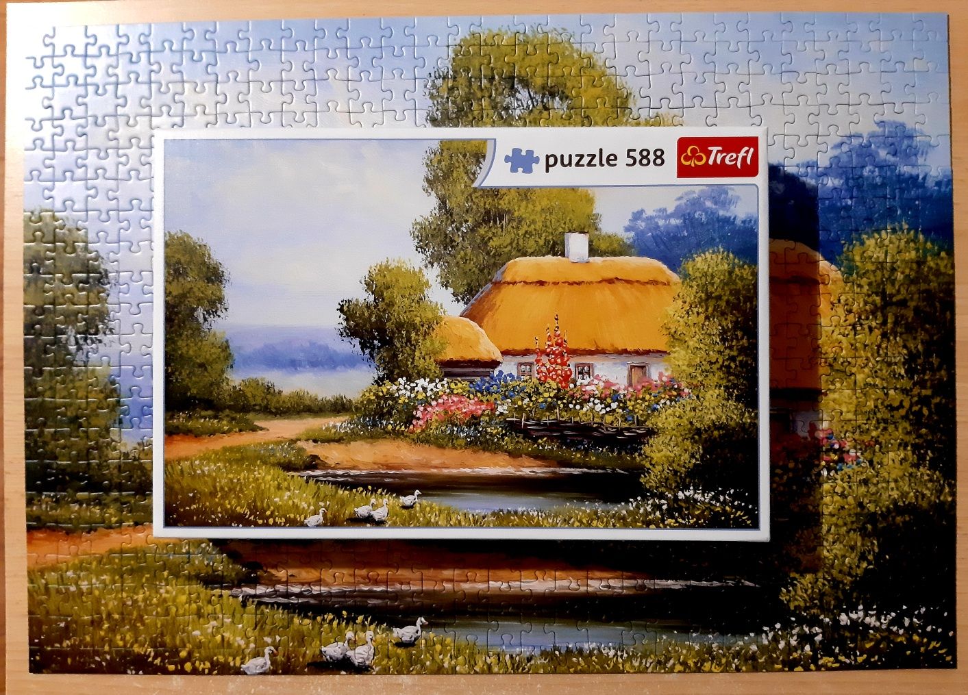 Puzzle 500 588 elementów trefl - krajobraz