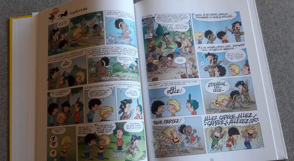BD em francês Coleção Cédric "Papa, je veux un cheval"