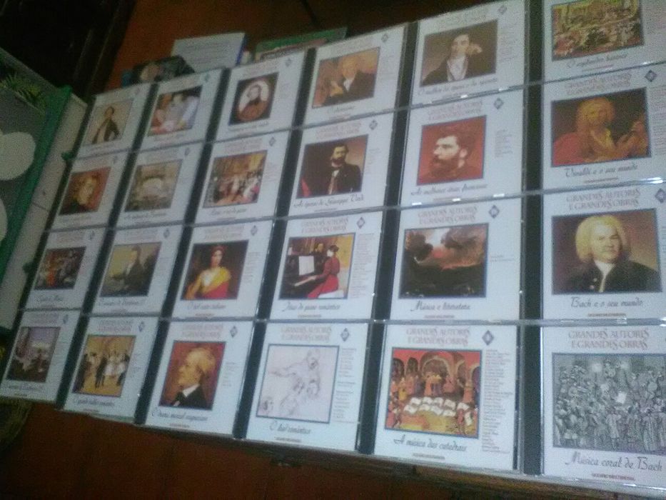 Colecção Cd's Grandes Autores e Grandes Obras